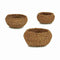 Mandenset Bruin (4 Stuks)