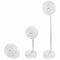 Opvouwbare Draagbare Ventilator Aktive Herlaadbaar (4 Stuks)