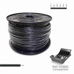Single-line elektrische kabel Sediles Zwart 400 m h07z1-k Spoel