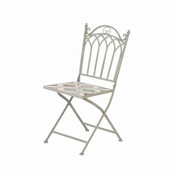 Vouwbare Stoel Lifetime Bistró 38 x 50 x 89 cm Bruin Mozaïek