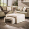AnLi Style Salontafel set/2 bend stone