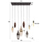 AnLi Style Hanglamp 4+3 cocoon mix glass