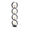 AnLi Style Vloerlamp 4L ring geperforeerd