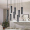 AnLi Style Hanglamp 5+4 tube mesh