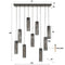 AnLi Style Hanglamp 5+4 tube mesh