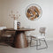 Tower living Premana round diningtable - 150x150 - mud brown