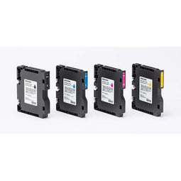 Originele inkt cartridge Ricoh Ri 100 Blauw Zwart Cyaan (1 Stuks)