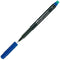 Permanente markeerstift Faber-Castell Multimark 1523 M Blauw (10 Stuks)