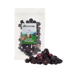 FACTORY HERBS Freeze-dried blueberries - snack voor knaagdieren en konijnen - 10g