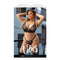 Ondergoed Set Fantasy Lingerie Zwart (Queen size)