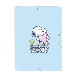 Ringmap Snoopy Love Blauw A4 26 x 33.5 x 2.5 cm
