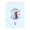 Ringmap Frozen Ice magic Blauw A4 26 x 33.5 x 2.5 cm