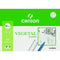 Tekenpapier Canson VEGETAL BASIK A4 12 Lakens (20 Stuks)