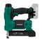 VONROC Battery Staple Gun - Nail Gun - VPower 20V – 2.0AH - Cordless - LED Light - Incl. 1000 Staples & 1000 Nails - Excl. Battery and Quick Charger