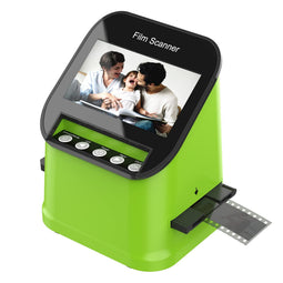 Slide Scanner and 4.3 Inch TFT LCD Display 22MP All-In-1 Film Multiscanner for Film/Slide, Super 8 Film, 35 mm and 110,126, Converts Slides to Digital and Stores It to SD Card