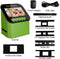 Slide Scanner and 4.3 Inch TFT LCD Display 22MP All-In-1 Film Multiscanner for Film/Slide, Super 8 Film, 35 mm and 110,126, Converts Slides to Digital and Stores It to SD Card