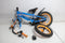 Volare Rocky Kinderfiets - Jongens - 14 inch - Blauw - Twee handremmen