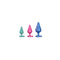 Anale Plug Romp (6,4 cm) (7,6 cm) (5,5 cm)