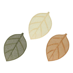 Placemat EDM Natuurlijke Vezel 30 x 46,5 cm Blad van een plant