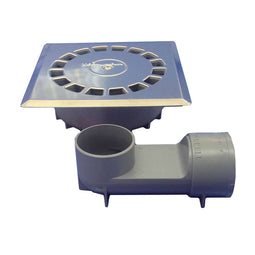 Afvoer Tecnoagua T-88 VHI PVC Roestvrij staal 11,8 x 11,8 x 4,5 cm Ø 4 cm