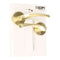 Handgrepen EDM 86031 707 Aluminium Ø 6,5 x 12 cm Blik Gouden