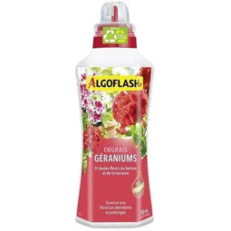 Geraniums en alle balkonbloemen kunstmest 750 ml