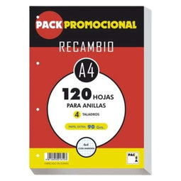 Roosterbladen Pacsa A4 120 Lakens