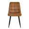 Eetkamerstoel Thimphu Microleder Cognac