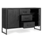 Liam Dressoir 130cm Zwart