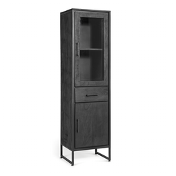 Liam Wandkast 180cm Zwart