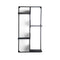 Wandrek Jane Mangohout Zwart 120cm