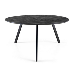Eetkamertafel Jake Ø120 cm Zwart