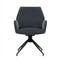 Eetkamerstoel Jill Velvet Charcoal