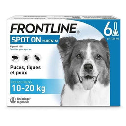 FRONTLINE Spot On dog 10-20kg - 6 pipetten