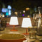 Set van 2 draadloze tafellampen - LUMISKY - TWINS - Terracota - H16 cm - LED