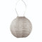 Lumiz - Round 20 Fan Light Taupe Solar lampion