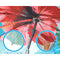 Strandparasol Ø 160 cm SPF50+ Bloem
