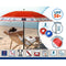 Strandparasol Ø 200 cm SPF50+ Anker