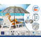 Strandparasol Ø 240 cm SPF50+ Orientaals