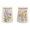 Tin Home ESPRIT Multicolour Blommor Shabby Chic (2 Stuks)
