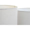Lampenkap Home ESPRIT Beige Linnen Metaal 40 x 40 x 28 cm (2 Stuks)