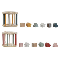 Educatief Spel Home ESPRIT 13 x 13 x 11 cm (2 Stuks)
