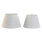 Lampenkap Home ESPRIT Beige Linnen Metaal 40 x 40 x 25 cm (2 Stuks)
