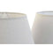 Lampenkap Home ESPRIT Beige Linnen Metaal 40 x 40 x 25 cm (2 Stuks)