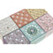 Doos-Juwelenkistje Home ESPRIT Multicolour Roze Lila Mangohout 10 X 10 X 6,6 cm (2 Onderdelen) (6...