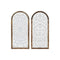 Wanddecoratie Home ESPRIT Wit Natuurlijk Mandala Arabisch 45 x 3,3 x 95 cm (2 Stuks)