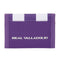 Unisex Portemonneehouder Real Valladolid C.F. Wit Paars