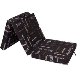 Opvouwbare haardstoel - SAMBA - Multipositie - Patroon - 190 x 70 x 9 cm