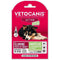 VETOCANIS Anti-vlooien en anti-teken Duo Spot on - 2 pipetten - Efficiëntie 7 weken - Voor middel...