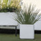 Kubblomkruka - DEROMA - Millennium R - Antracit - Med vattenreserv - 25 cm